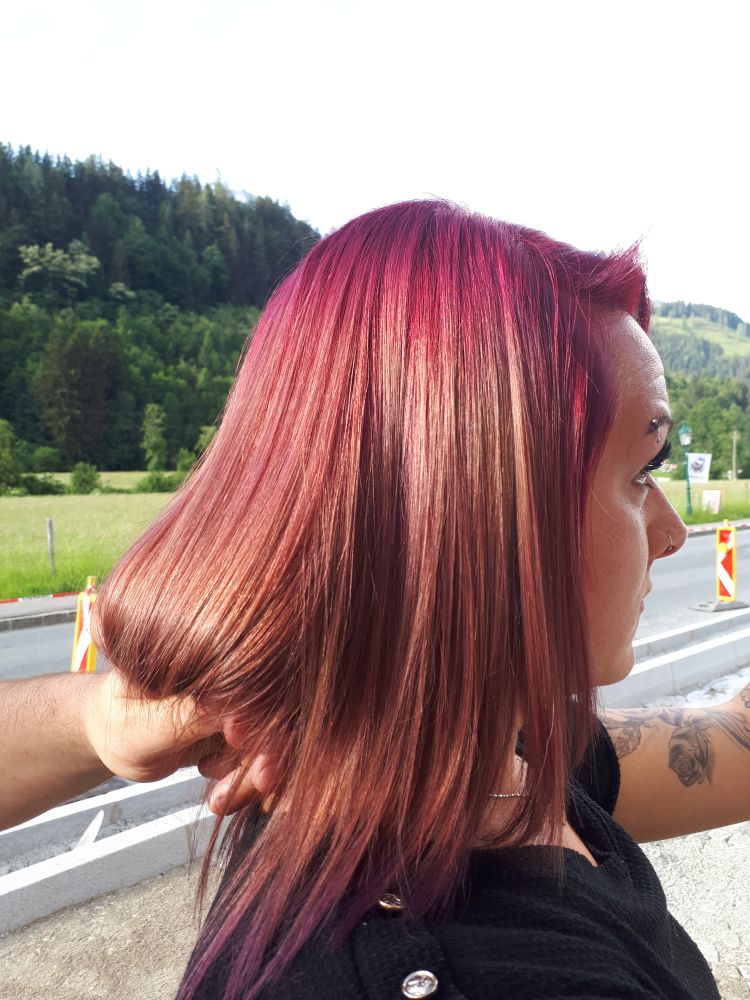 Ombre Farbe Haare