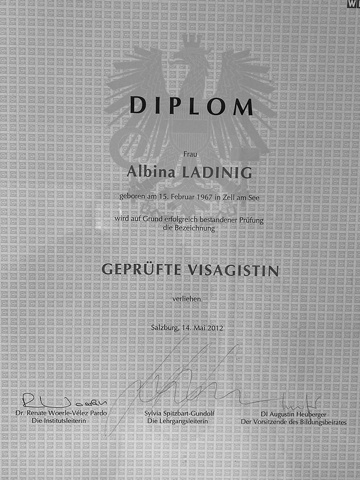 ladinig albina visagistin